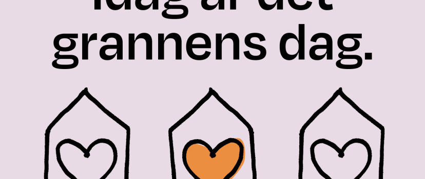 Nominera din favoritgranne och vinn en fika tillsammans